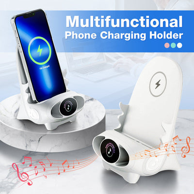 Mini Chair Wireless Fast Charger Phone Holder Multifunctional Design