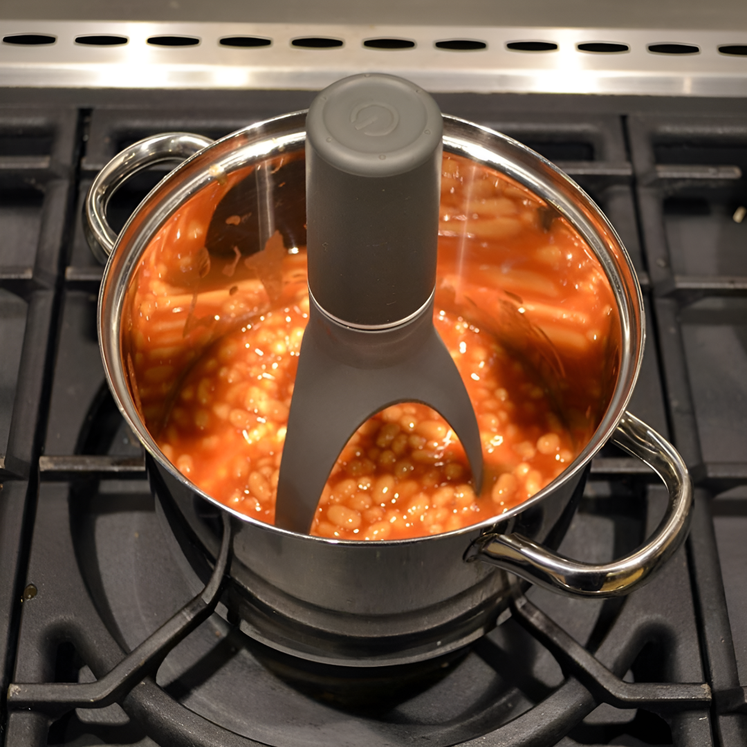 Automatic Pan Stirrer For Effortless Hands-Free Cooking