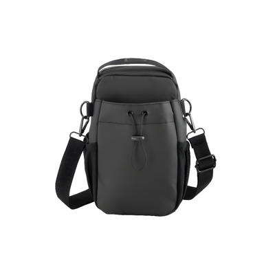 Magnetic Gym Crossbody Bag With Water Bottle Holder