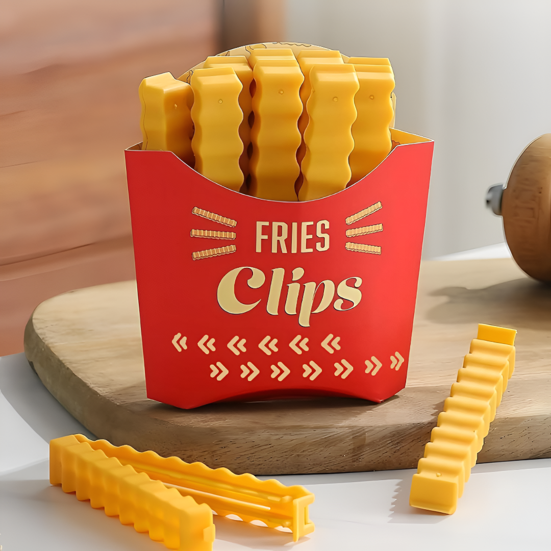 Chip Bag Clips Set For Secure Snack And Food Storage