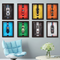 Sports Car Wall Art Diecast Car Frame Decoration