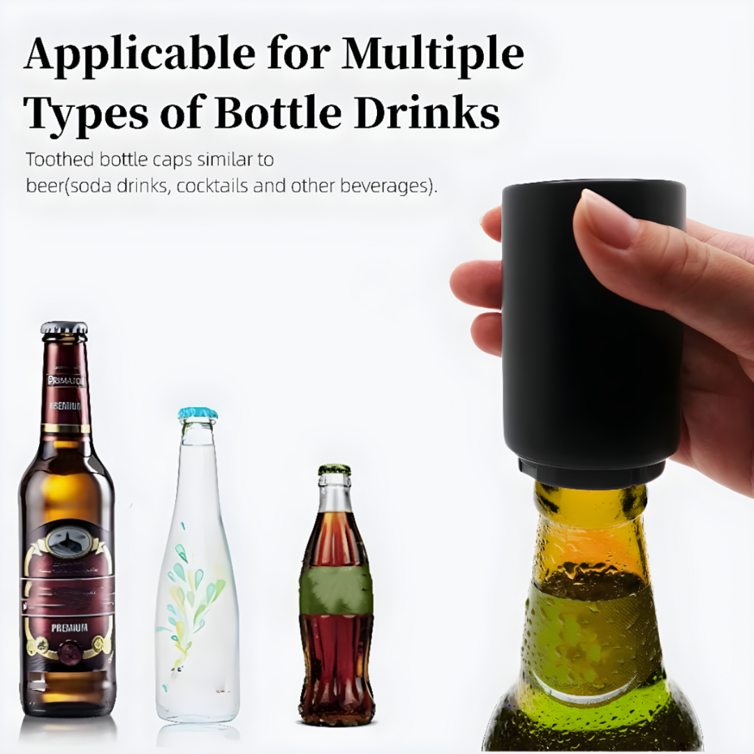 Automatic Bottle Opener Electric Convenient Easy Use Bar Tool