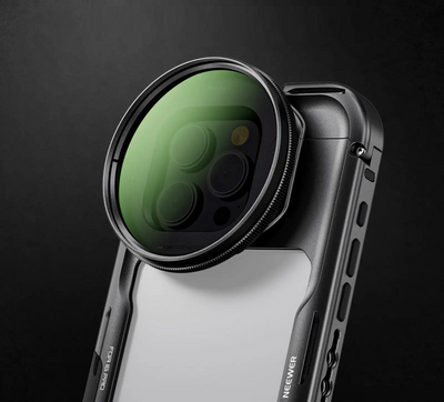 Phone Cage Video Rig With Dual Handles For IPhone 15 Pro Filmmaking