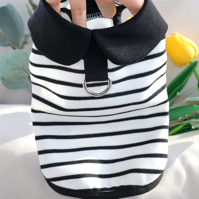 Striped Summer Dog Dress Soft Comfortable Stylish Outfit For Pups