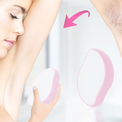 Crystal Hair Eraser Mini Painless Hair Removal Tool For Smooth Skin