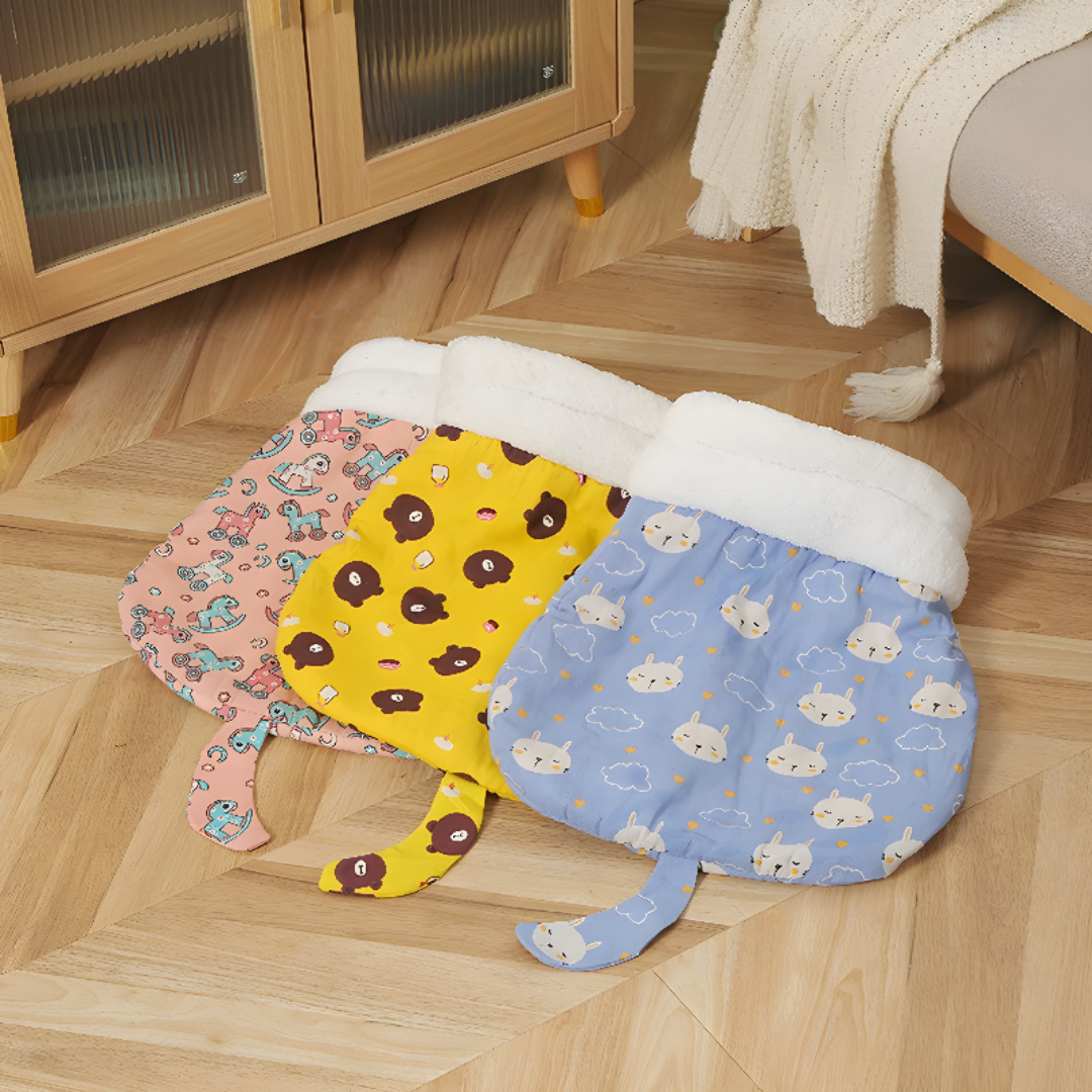 Cat Sleeping Bag Cozy Soft Warm Bed For Cats And Small Pets