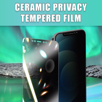 Ceramic Privacy Tempered Film Screen Protector For Devices