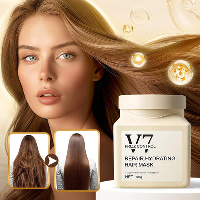 Frizz Control Repair Hydrating Hair Mask For Deep Moisture