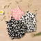 Baby Girl Cotton Romper Soft Floral Print Summer Outfit