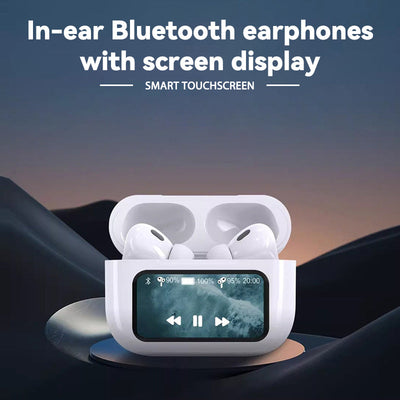 In-ear Bluetooth Earphones With Screen Display And Clear Sound