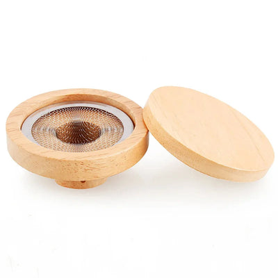Whiskey Smoker Kit With Wooden Hood For Cocktails And Drinks