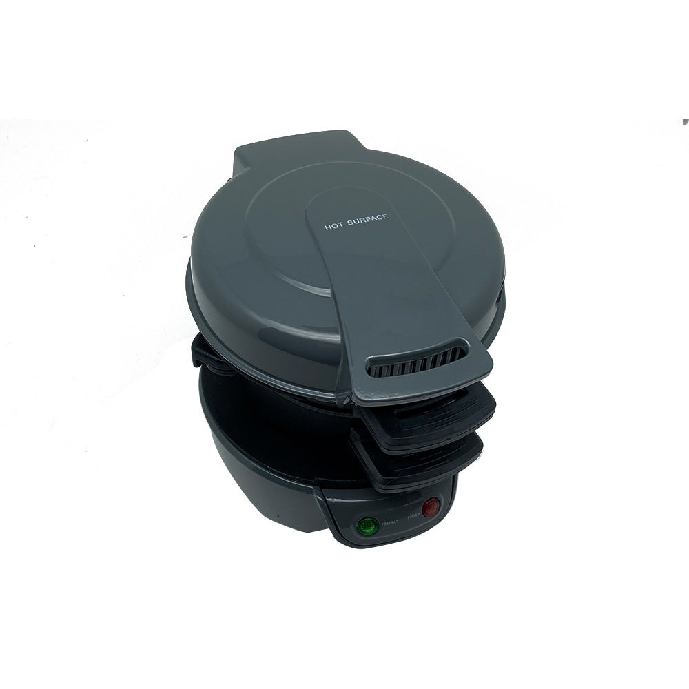 Breakfast Sandwich Maker With Egg Cooker Ring And Waffle Function