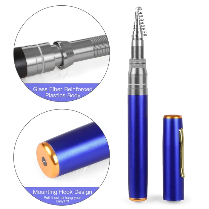 Pocket Fishing Rod Compact Lightweight Telescopic Travel Rod