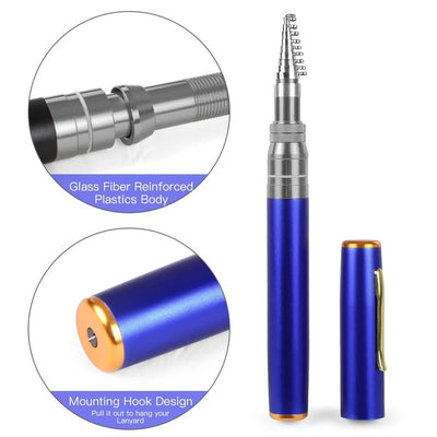 Pocket Fishing Rod Compact Lightweight Telescopic Travel Rod