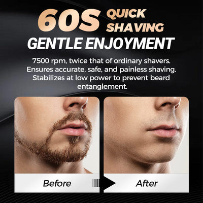 Pocket USB Mini Shaver Compact Rechargeable Electric Travel Razor