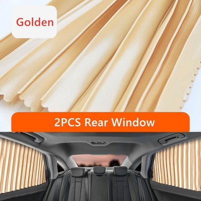 Universal Fit Magnetic Car Window Sunshade Side Privacy Shield