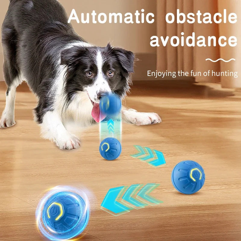 Interactive Pet Toy Ball Electronic Moving Playful Cat Dog Toy