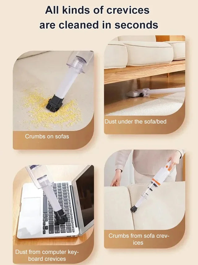 Multifunctional Household And Car Vacuum Cleaner Three In One Tool
