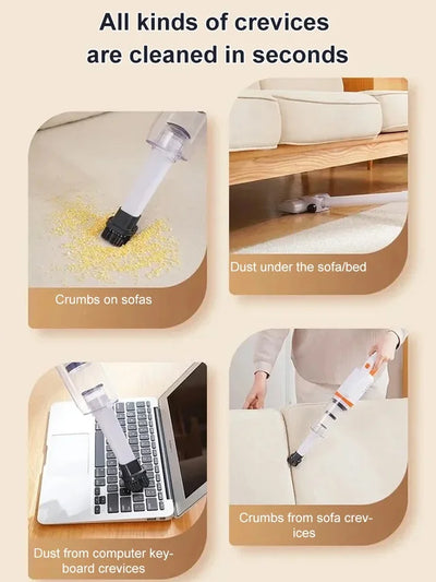 Multifunctional Household And Car Vacuum Cleaner Three In One Tool