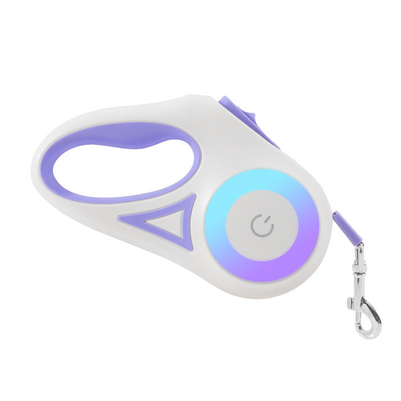 Retractable Dog Leash With Collar And Traction Rope For Small Medium Dogs