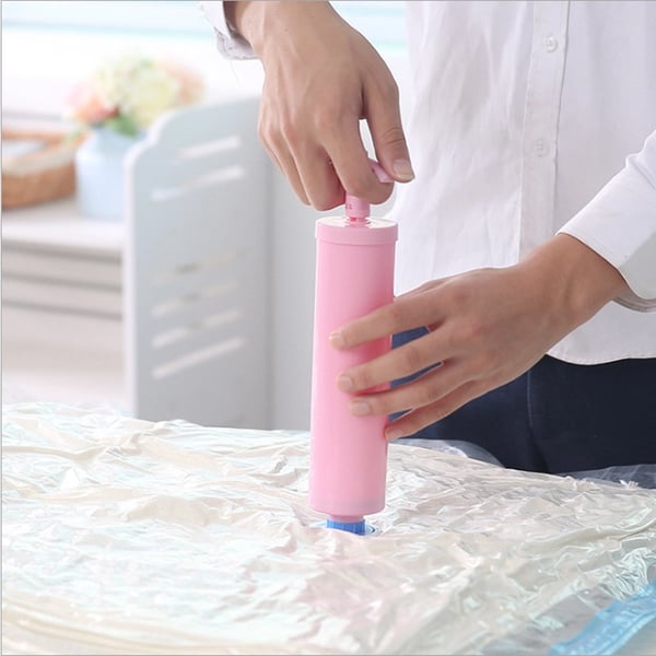 Electric Vacuum Compression Bag With Durable Pump For Storage