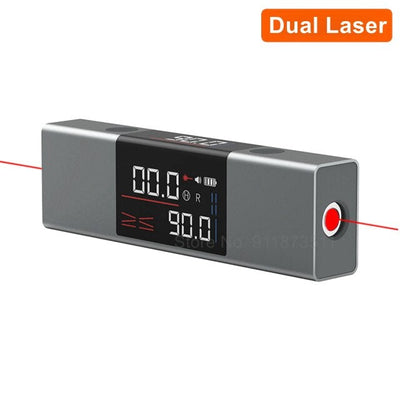 2 In 1 Laser Angle Ruler And Protractor Tool For Precision Measurement
