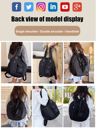 Waterproof Backpack Large Capacity Multi Carry Travel Bag