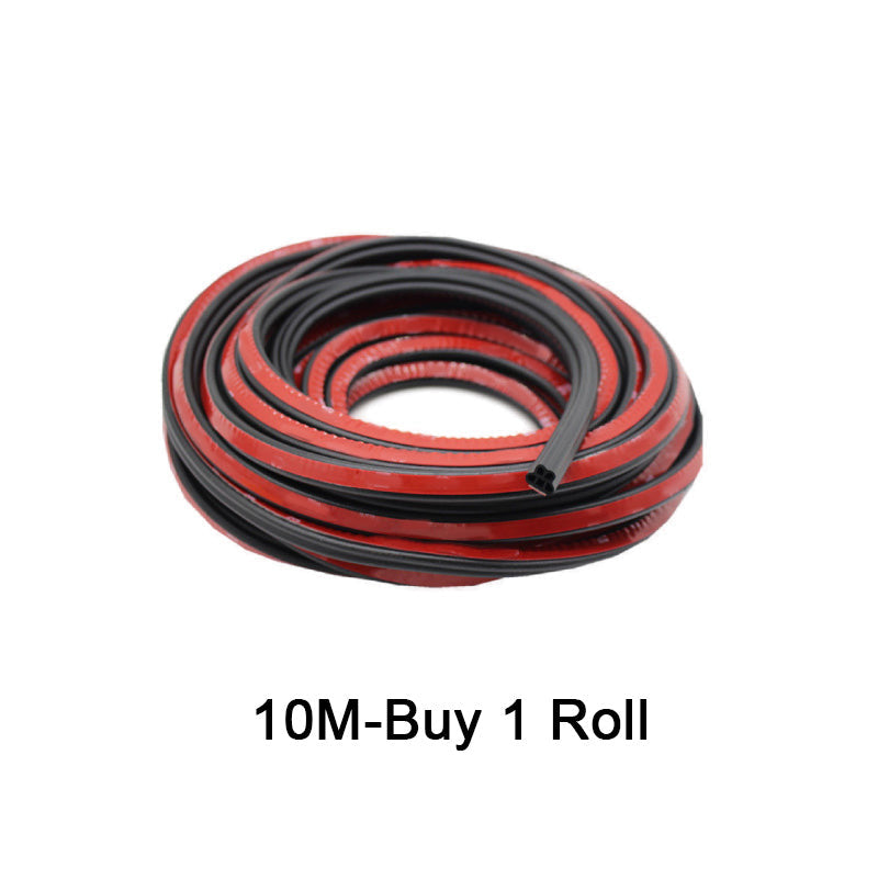 Car Noise Reduction Seal Strip Rubber Dust Proof Weatherproof