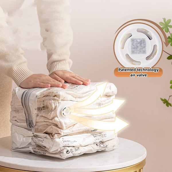 Electric Vacuum Compression Bag With Durable Pump For Storage
