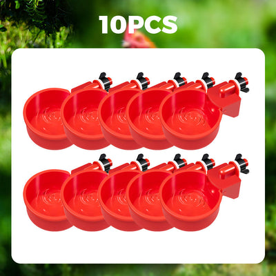 5/16 Inch Thread Automatic Poultry Water Cups Durable Farm Use