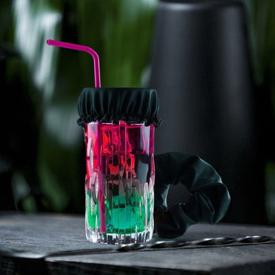 Drink Cover Scrunchie Reusable Safety Anti Spiking Drinking Accessory