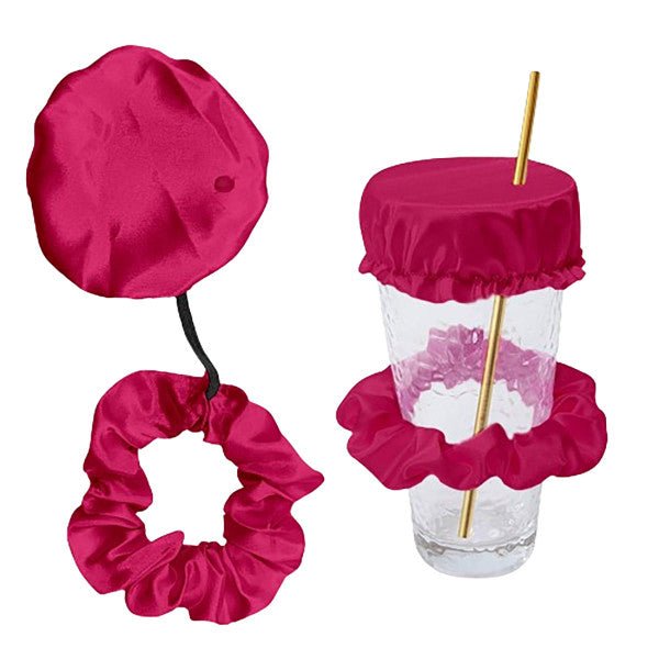 Drink Cover Scrunchie Reusable Safety Anti Spiking Drinking Accessory