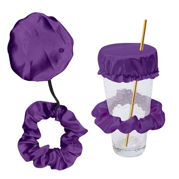 Drink Cover Scrunchie Reusable Safety Anti Spiking Drinking Accessory