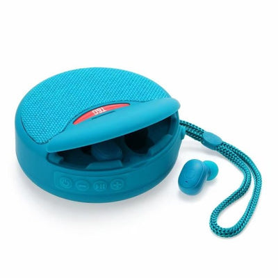 Wireless Earbuds And Portable Speaker With Premium Bass For Travel