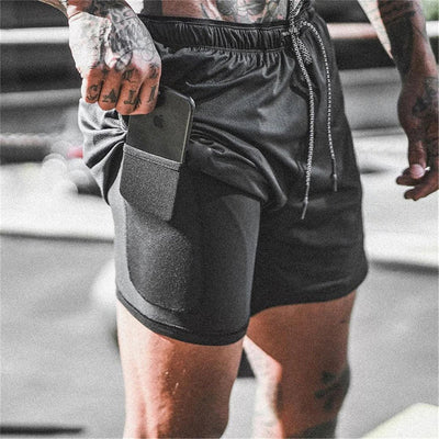 Secure Pocket Shorts Quick Dry Training And Beach Pants