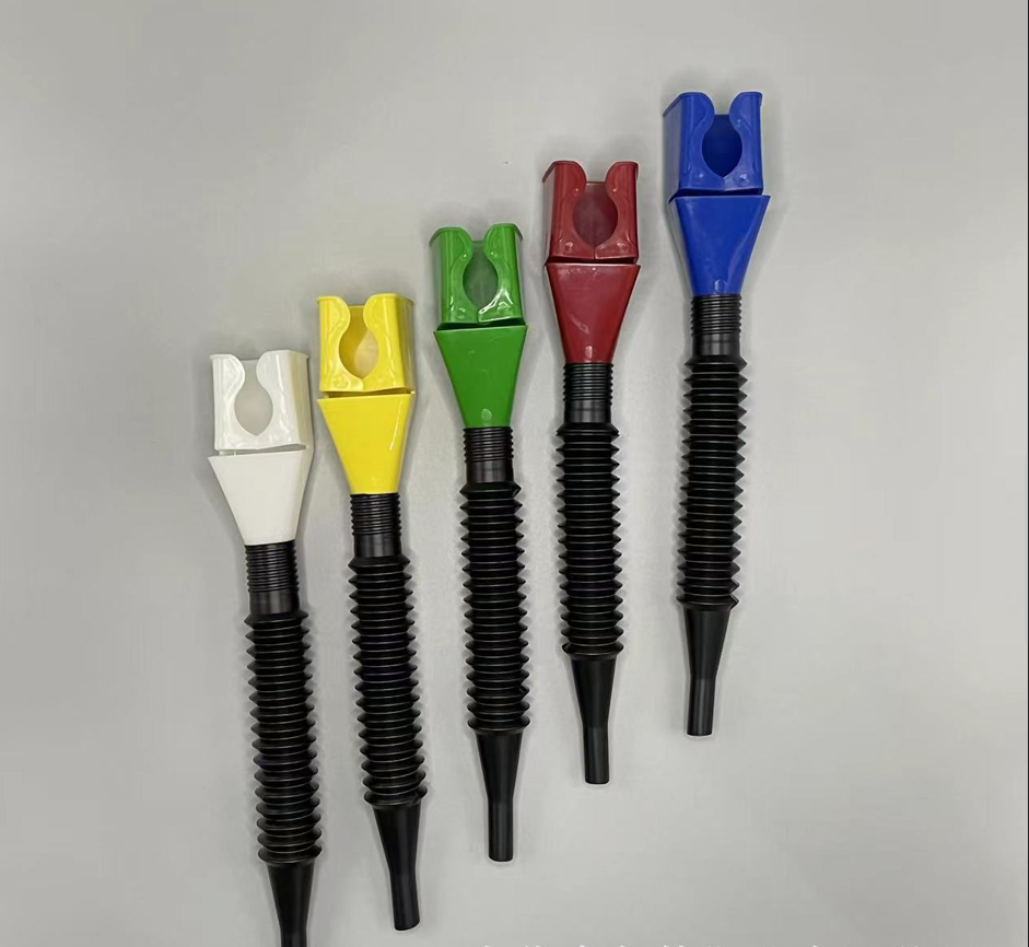 Retractable Fuel Funnel For Easy And Clean Fuel Transfer