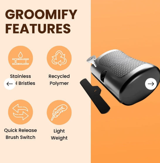 Pet Hair Detangling Comb Grooming Brush For Smooth Coat Care