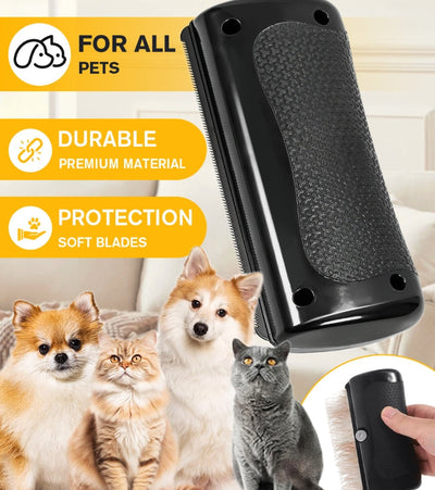 Pet Hair Detangling Comb Grooming Brush For Smooth Coat Care