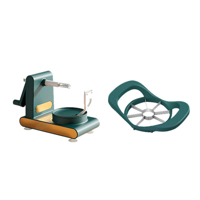 Hand-cranked Peeler Machine Multifunctional Fruit Slicer Cutter Tool