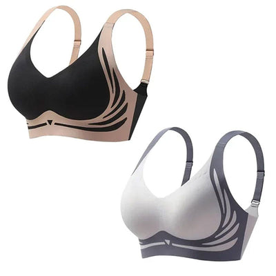 Wireless Push-up Bra Wireless Comfort No Sagging Support Bra