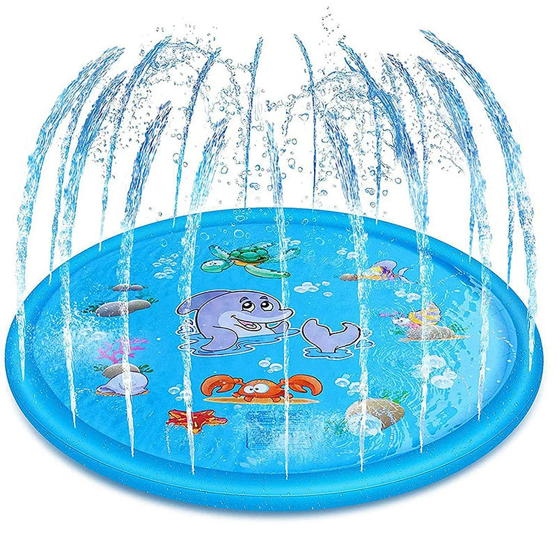 Inflatable Dog Sprinkler Pad Cooling Mat For Pets Summer Play