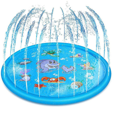 Inflatable Dog Sprinkler Pad Cooling Mat For Pets Summer Play