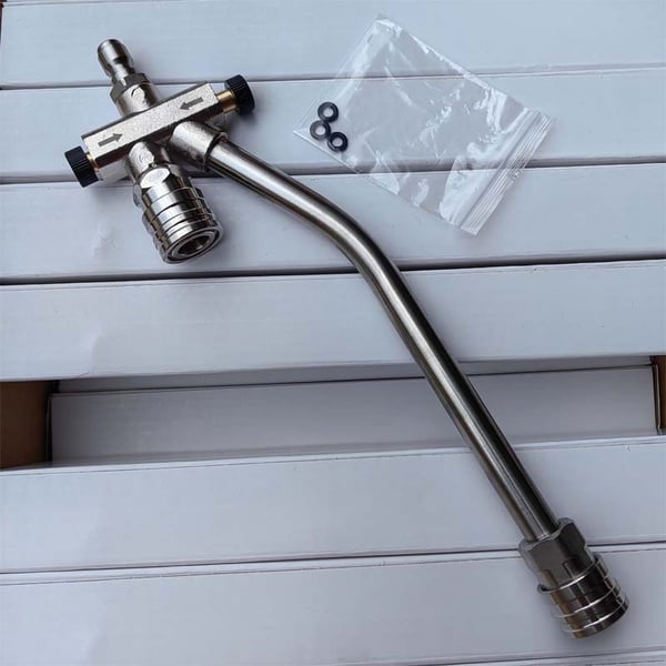 Foam Cannon Dual Connector Accessory For Efficient Car Washing