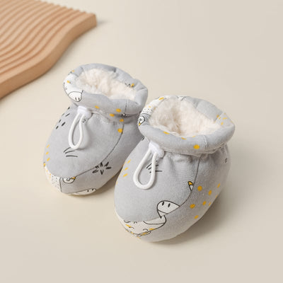 Warm Baby Boots Soft Fur Cozy Infant Shoes For Winter