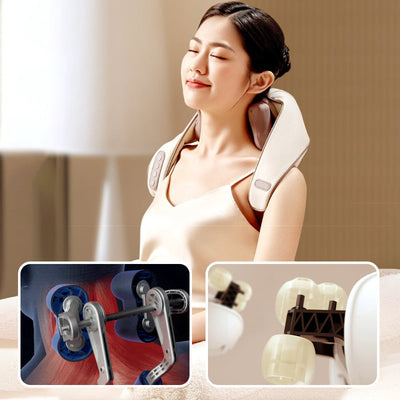 Neck And Shoulder Massager With Heat For Pain Relief And Relaxation