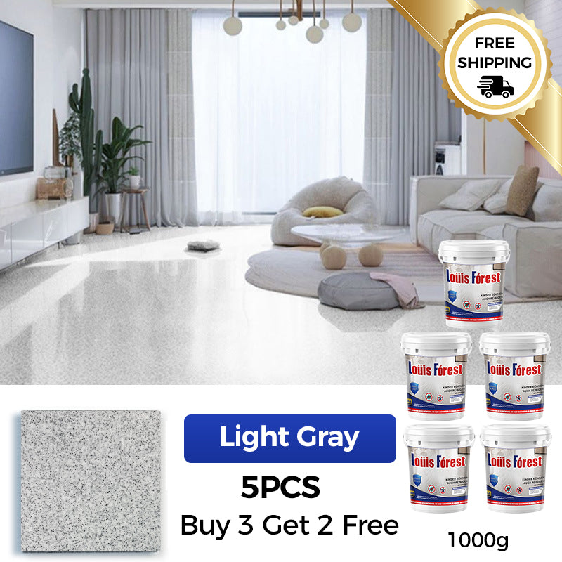 Epoxy Floor Coating With Glossy Marble Finish For Durable Protection