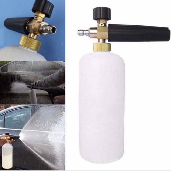 Foam Cannon Dual Connector Accessory For Efficient Car Washing
