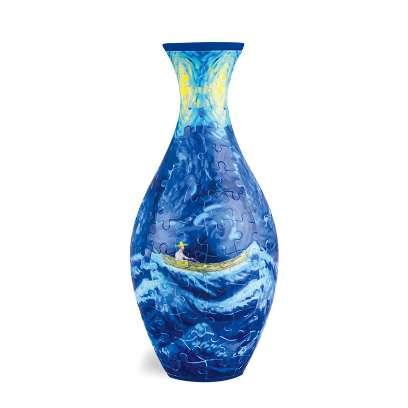 3D Puzzle Vase Creative Decorative Floral Design Kit