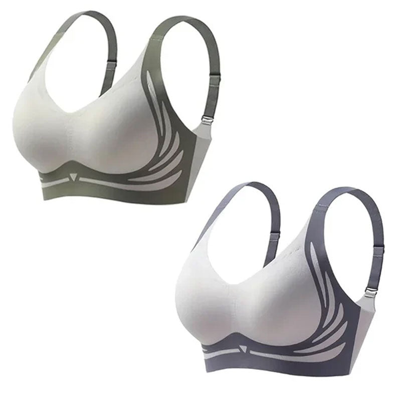 Wireless Push-up Bra Wireless Comfort No Sagging Support Bra
