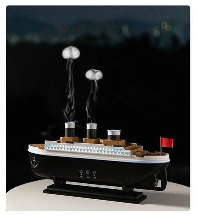 Titanic Jellyfish Humidifier 250ml Ultrasonic Aroma Diffuser Night Light